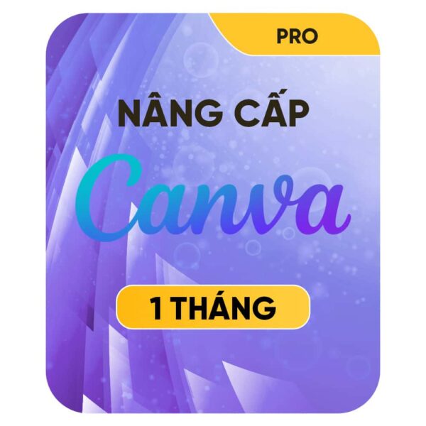 Dùng thử canva pro 1 tháng