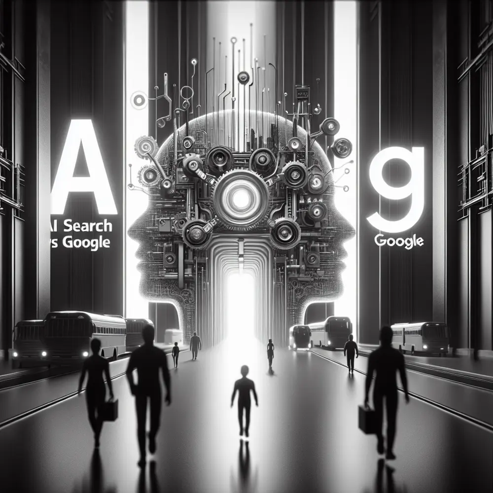 AI Search showcases potential and challenges in online data analysis.