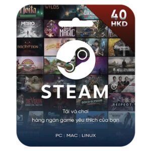 Steam wallet code 40 hkd