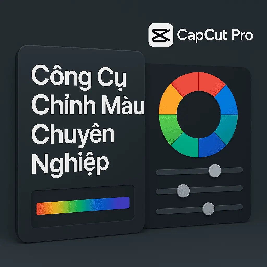 chỉnh màu chuyên nghiệp trong capcut pro